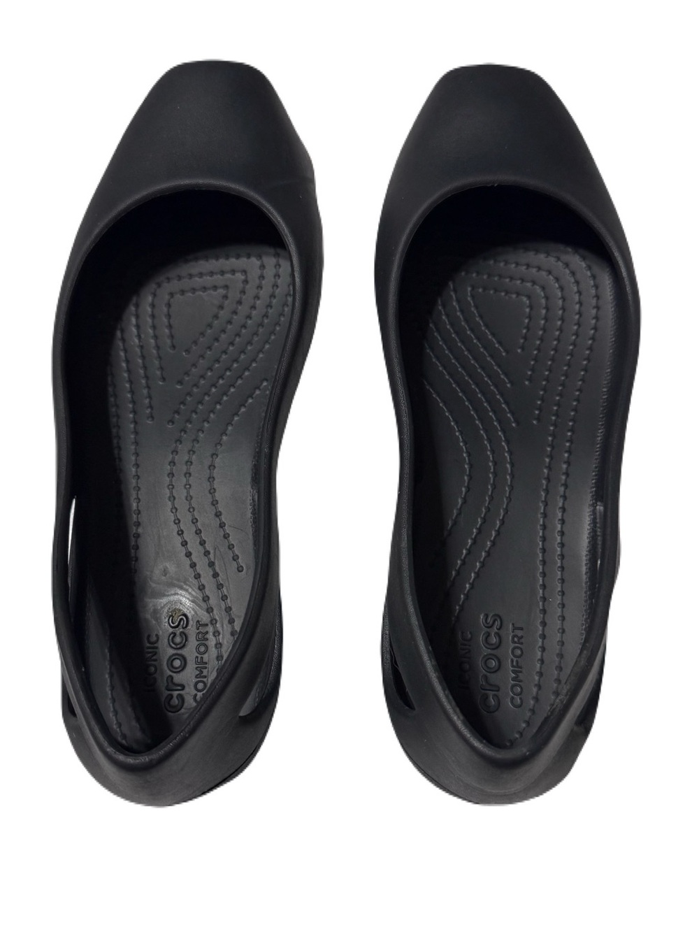 🖤 Crocs Sloane Ballet Flats - Black (Size W7) - Picture 2 of 15